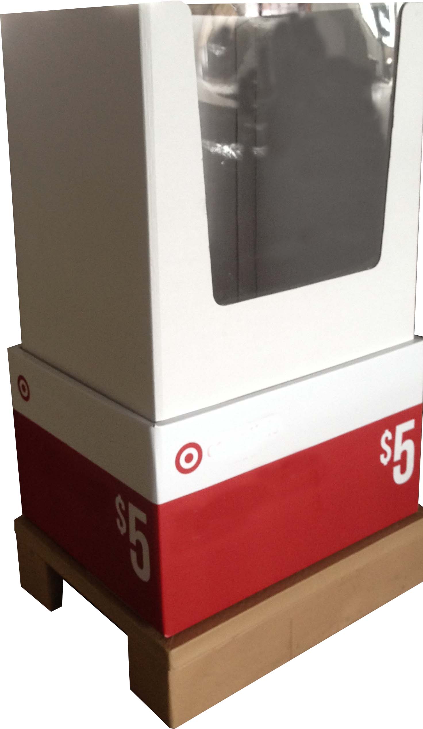 Target Bin With Clear Plastic Window