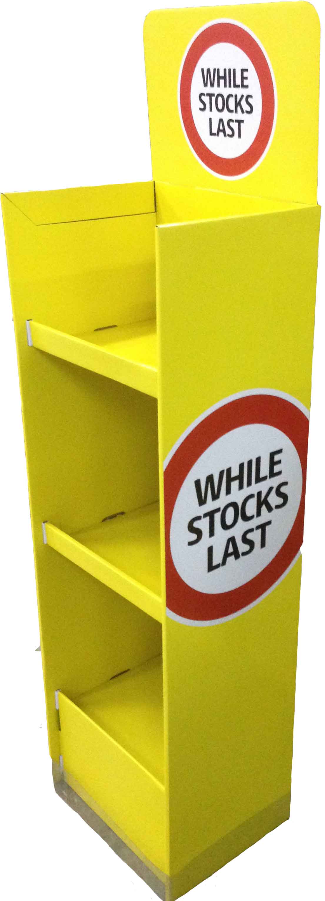 3 TIER DISPLAY