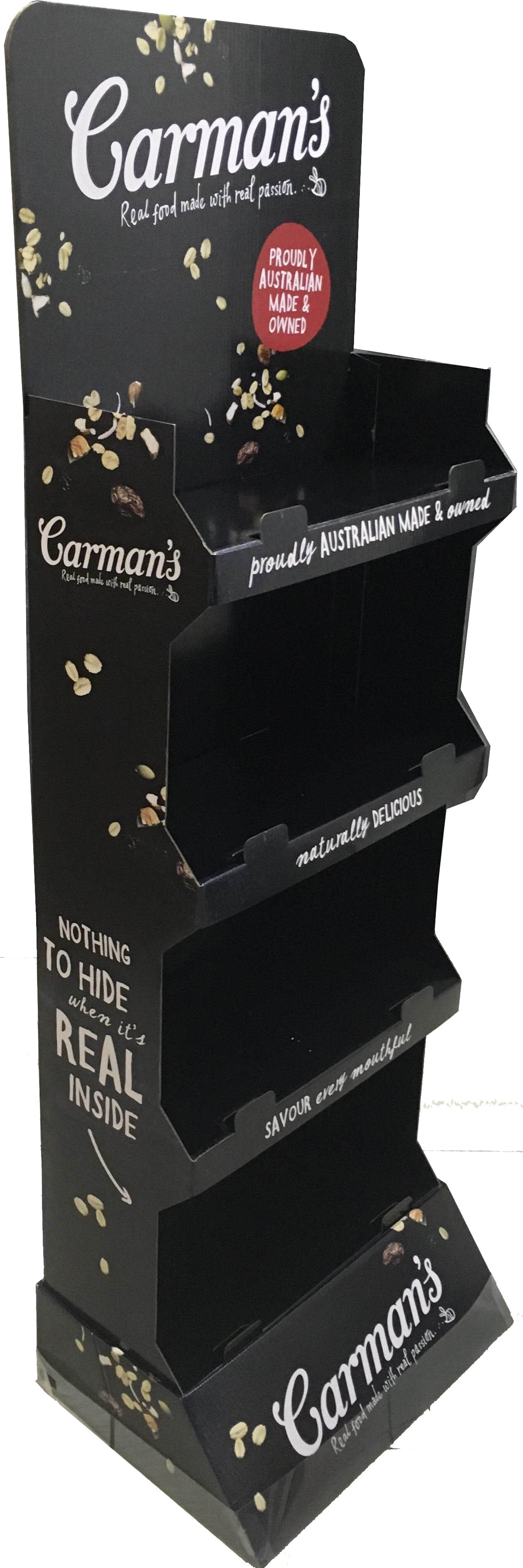 4 Tier Stand Display