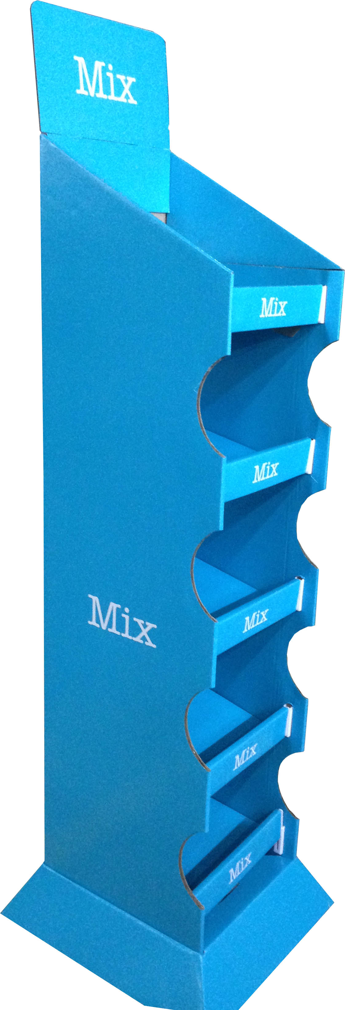 Mix 5 Shelf POP Display